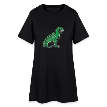 Idée de cadeau de végétarien végétarien - Robe T-shirt Femme - noir - Devant