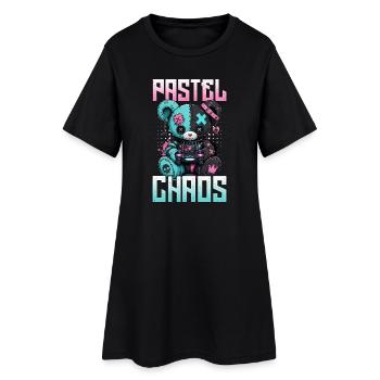 Pastel Goth Soft Goth Gaming Gamer - Robe T-shirt Femme - noir - Devant