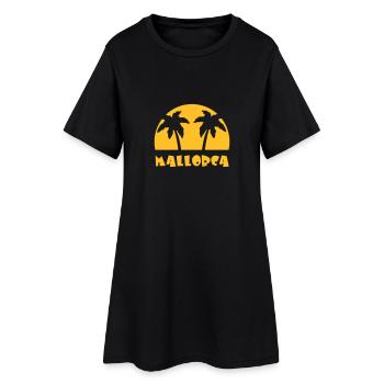 Sunset Mallorca - Women’s T-Shirt Dress - black - Front