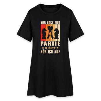 Cadeaux pour joueurs d’échecs Accessoires d’échecs Échiquier Échiquier - Robe T-shirt Femme - noir - Devant