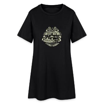 Rockabilly Hot Rod - Robe T-shirt Femme - noir - Devant