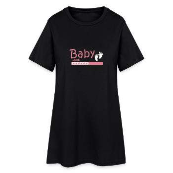 Mama! Enceinte! ! Parents! ! - Robe T-shirt Femme - noir - Devant