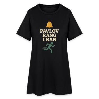 Un futur psychologue me diagnostique - Robe T-shirt Femme - noir - Devant