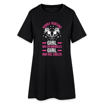 Steckenpferd Cheval de Hobby Cavalier - Robe T-shirt Femme - noir - Devant