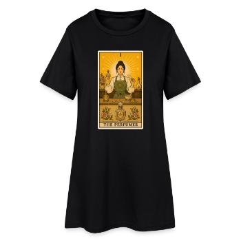 Parfumeur | Fragrances Essences Tarot - Robe T-shirt Femme - noir - Devant