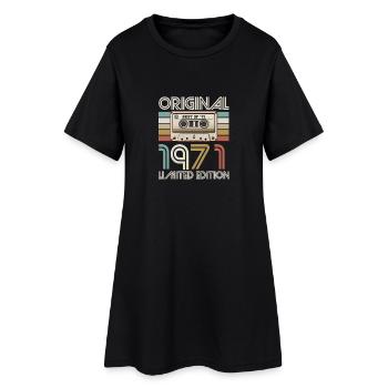 Original 1977 Édition Limitée - Robe T-shirt Femme - noir - Devant