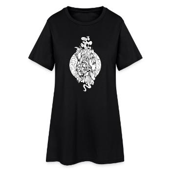1984 - Robe T-shirt Femme - noir - Devant