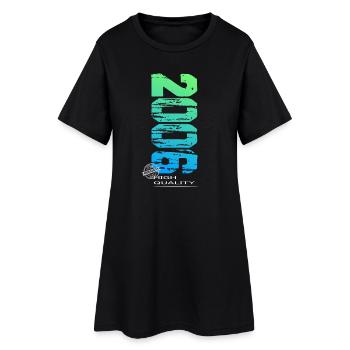 Geburtstag Jahrgang 2006 Original - Frauen T-Shirt-Kleid - Schwarz - Vorne