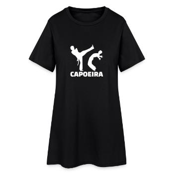 Capoeira - Robe T-shirt Femme - noir - Devant