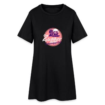 Zugger Schneggsche - Robe T-shirt Femme - noir - Devant