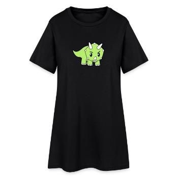 Dino - Women’s T-Shirt Dress - black - Front