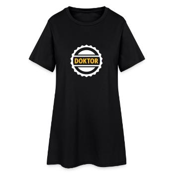 Doctor - Women’s T-Shirt Dress - black - Front
