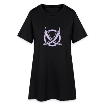 Barbecue Chili - Piment - Robe T-shirt Femme - noir - Devant