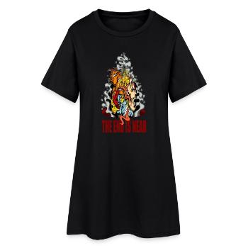 The End is near - Women’s T-Shirt Dress - black - Front