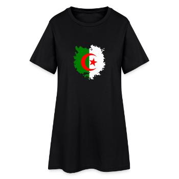 l'Algérie Algérie - Robe T-shirt Femme - noir - Devant