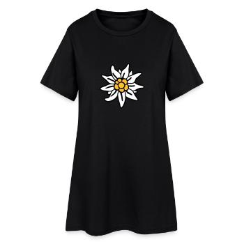 Bière de l’Edelweiss - - Wiesn - Robe T-shirt Femme - noir - Devant
