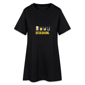 Beerloading - Robe T-shirt Femme - noir - Devant