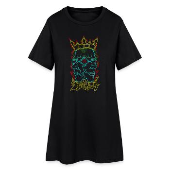 Dualisme VI - Robe T-shirt Femme - noir - Devant