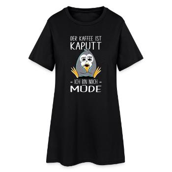 Funny Sayings Fun Outfits Irony Sarcasm - Women’s T-Shirt Dress - black - Front