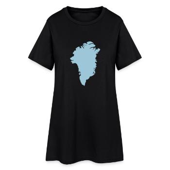 Greenland - Women’s T-Shirt Dress - black - Front
