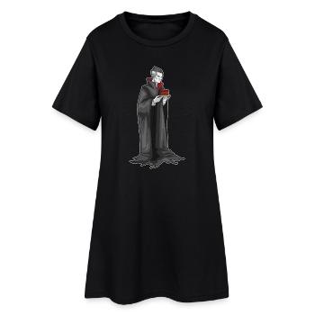 Vampir Halloween Kuchen - Frauen T-Shirt-Kleid - Schwarz - Vorne