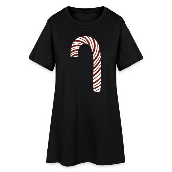 canne à sucre - Robe T-shirt Femme - noir - Devant