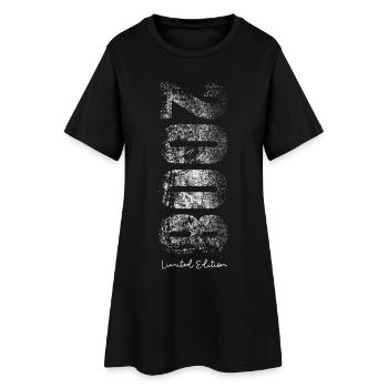 Édition limitée cadeau d’anniversaire 2008 - Robe T-shirt Femme - noir - Devant
