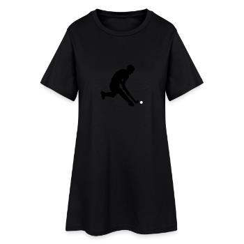 herrenhockey_c_2c - Robe T-shirt Femme - noir - Devant