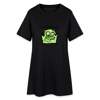 too much vegetables - Women’s T-Shirt Dress - black - Front