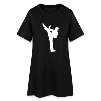 Kick- boxing - Arts martiaux - Karaté - Robe T-shirt Femme - noir - Devant