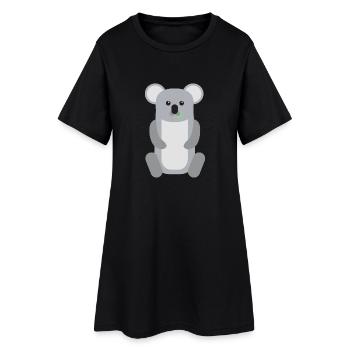 baby103 - Robe T-shirt Femme - noir - Devant