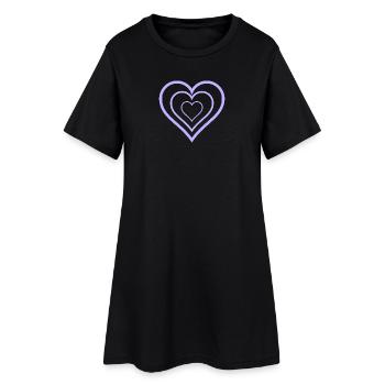 FÊTE DES MÈRES. BONNE FÊTE MAMAN. MAMAN - Robe T-shirt Femme - noir - Devant