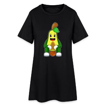 Joueur de basket-ball avocat Basketball - Robe T-shirt Femme - noir - Devant