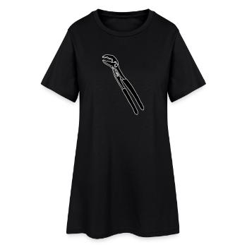 WRENCH 2 - Women’s T-Shirt Dress - black - Front