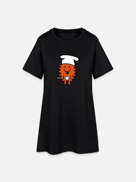 Koch-hérisson - Robe T-shirt Femme - noir