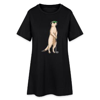 Meerkat Golf Golf Clubs - Robe T-shirt Femme - noir - Devant