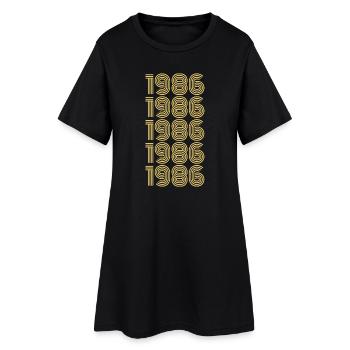 Sport 1986 - Robe T-shirt Femme - noir - Devant