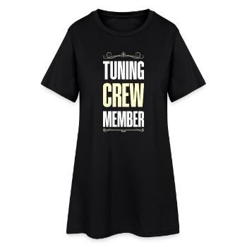 Tuning Crew - Women’s T-Shirt Dress - black - Front