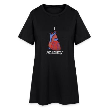 I love Anatomy - Robe T-shirt Femme - noir - Devant