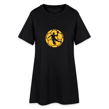 Handball - Robe T-shirt Femme - noir - Devant