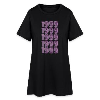 1999 - Robe T-shirt Femme - noir - Devant