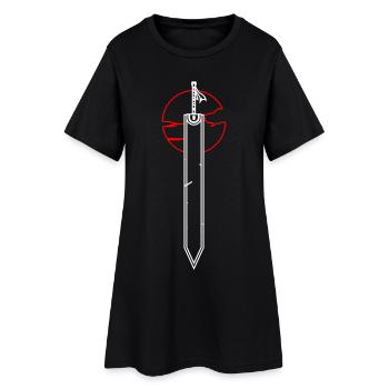 Dragonslayer - Robe T-shirt Femme - noir - Devant
