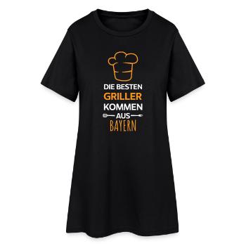 Les meilleurs barbecues viennent de Bayern Design - Robe T-shirt Femme - noir - Devant