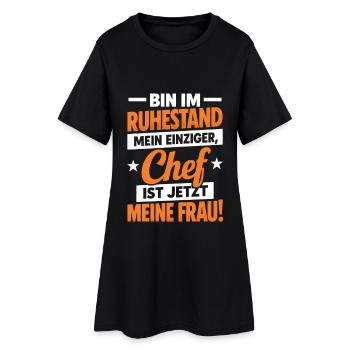 Pension Pension Retirement Pensioner 2025 - Women’s T-Shirt Dress - black - Front