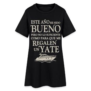 Bon mais pas suffisant - Robe T-shirt Femme - noir - Devant