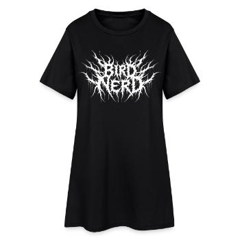 Bird Nerd - Robe T-shirt Femme - noir - Devant
