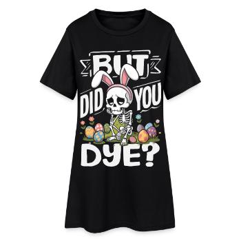 Happy Easter Sweet Easter Bunny Egg Hunt Easter Eggs - Women’s T-Shirt Dress - black - Front