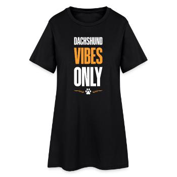 DachshundVibesOnly - Robe T-shirt Femme - noir - Devant