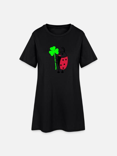Coccinelle - Robe T-shirt Femme - noir