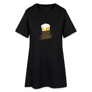 Buy me a beer. I marry. - Women’s T-Shirt Dress - black - Front
